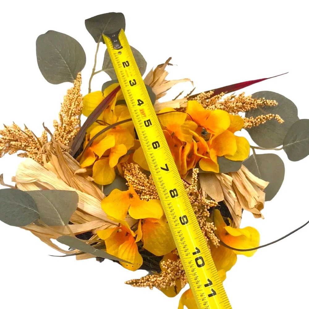Mini Harvest Wreath Floral Arrangement decor